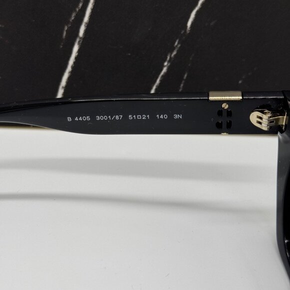 NEW BURBERRY BE4405 300187 SUNGLASSES BLACK WOMEN BE4405 3001/87 BURBERRY main image 10